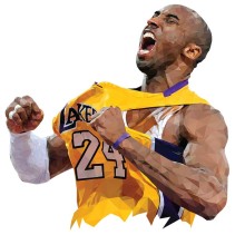 Vinilos kobe bryant los angeles lakers